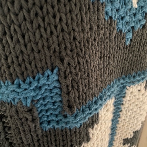 SANTANA CHUNKY KNIT CARDIGAN Crewneck Size Large Acadamia Casual Cabinco… - Picture 6 of 10